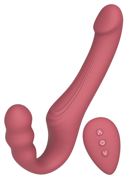 Strapless Strap-On Vibrator PINK - 0