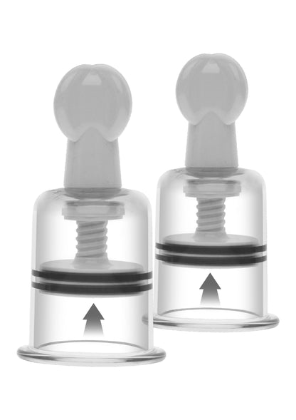 Nipple & Clitoral Suckers S/M WHITE - 0