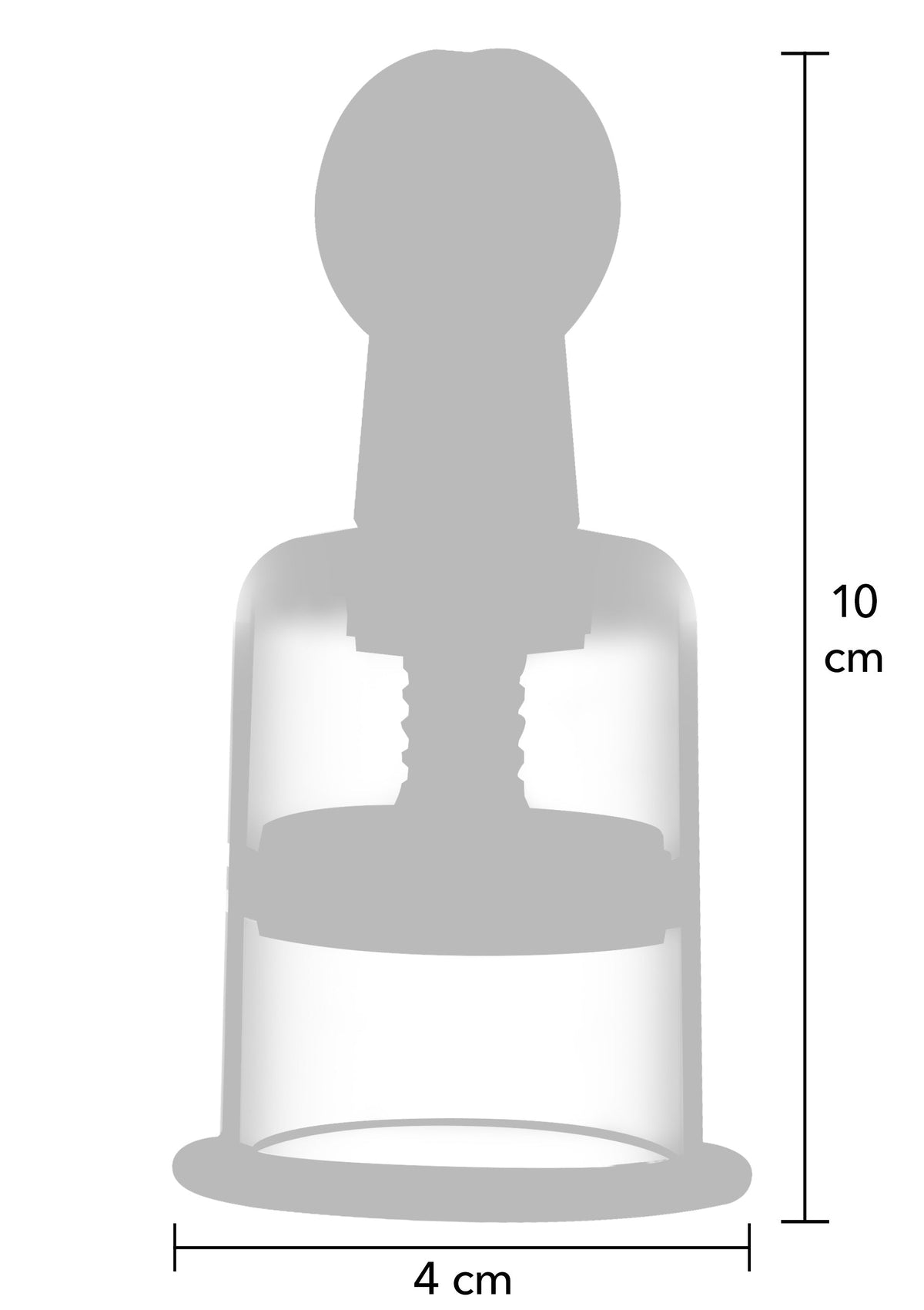 Nipple & Clitoral Suckers S/M WHITE - 3
