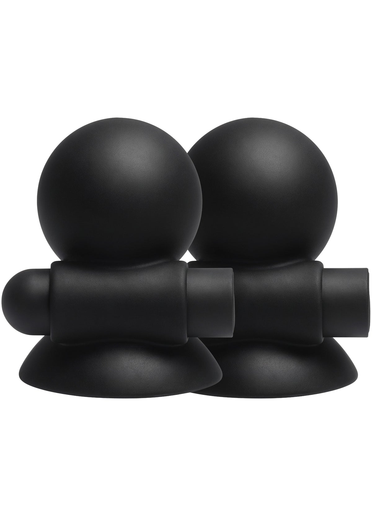 Vibrating Nipple Suckers BLACK - 2