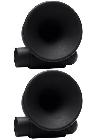 Vibrating Nipple Suckers BLACK - 4