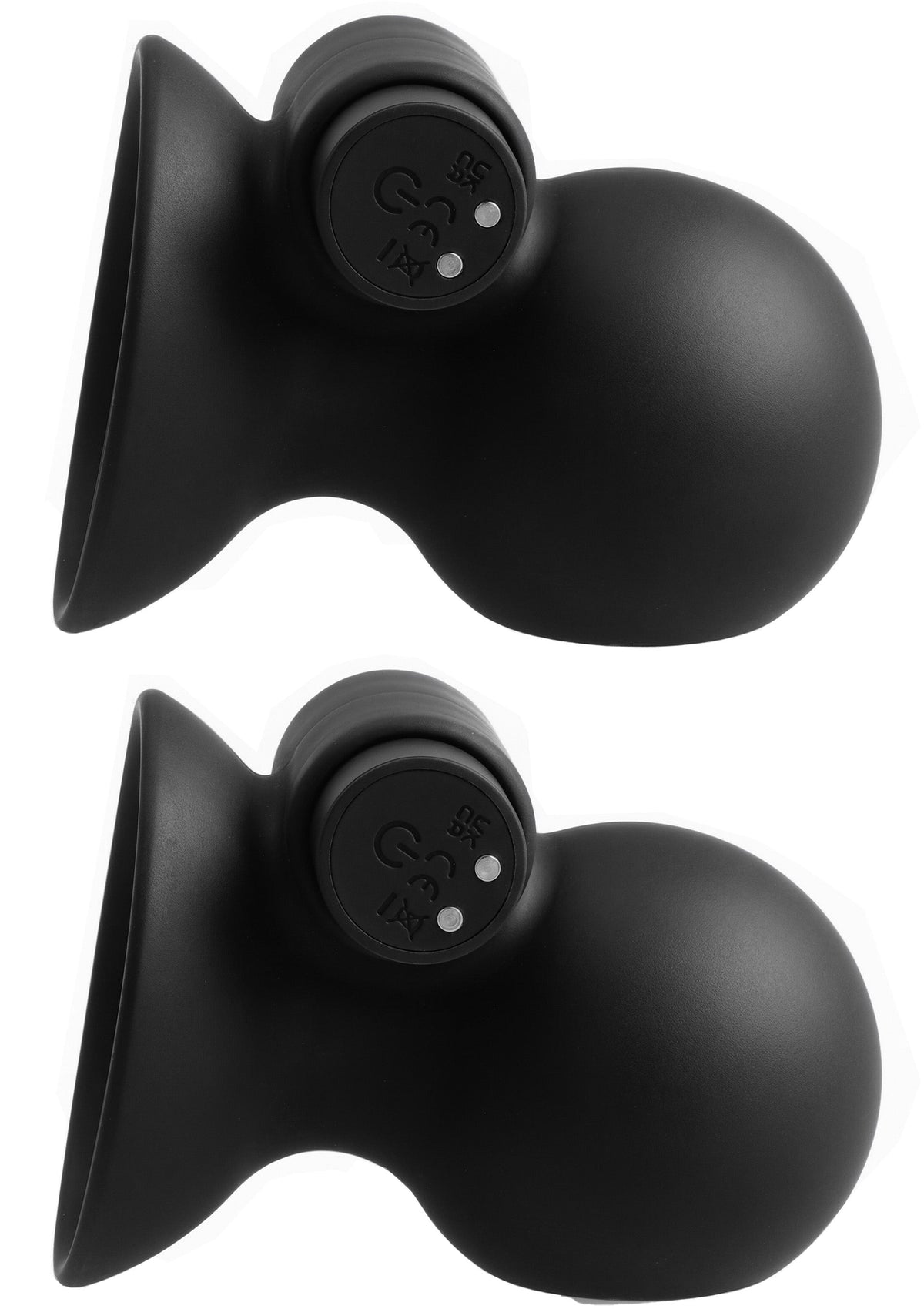 Vibrating Nipple Suckers BLACK - 5