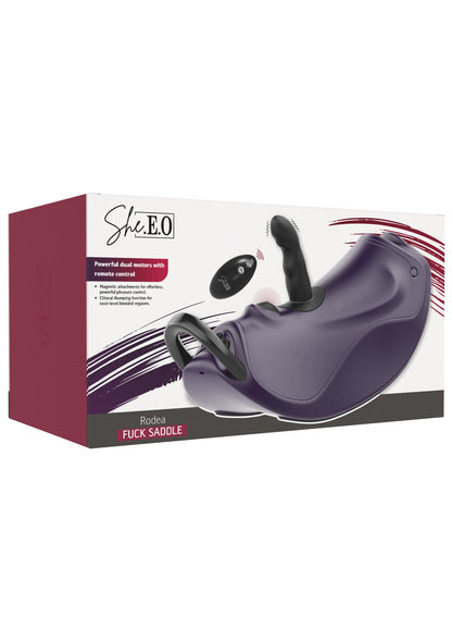 Rodea Fuck Seat including 2 Attachments PURPLE - 1