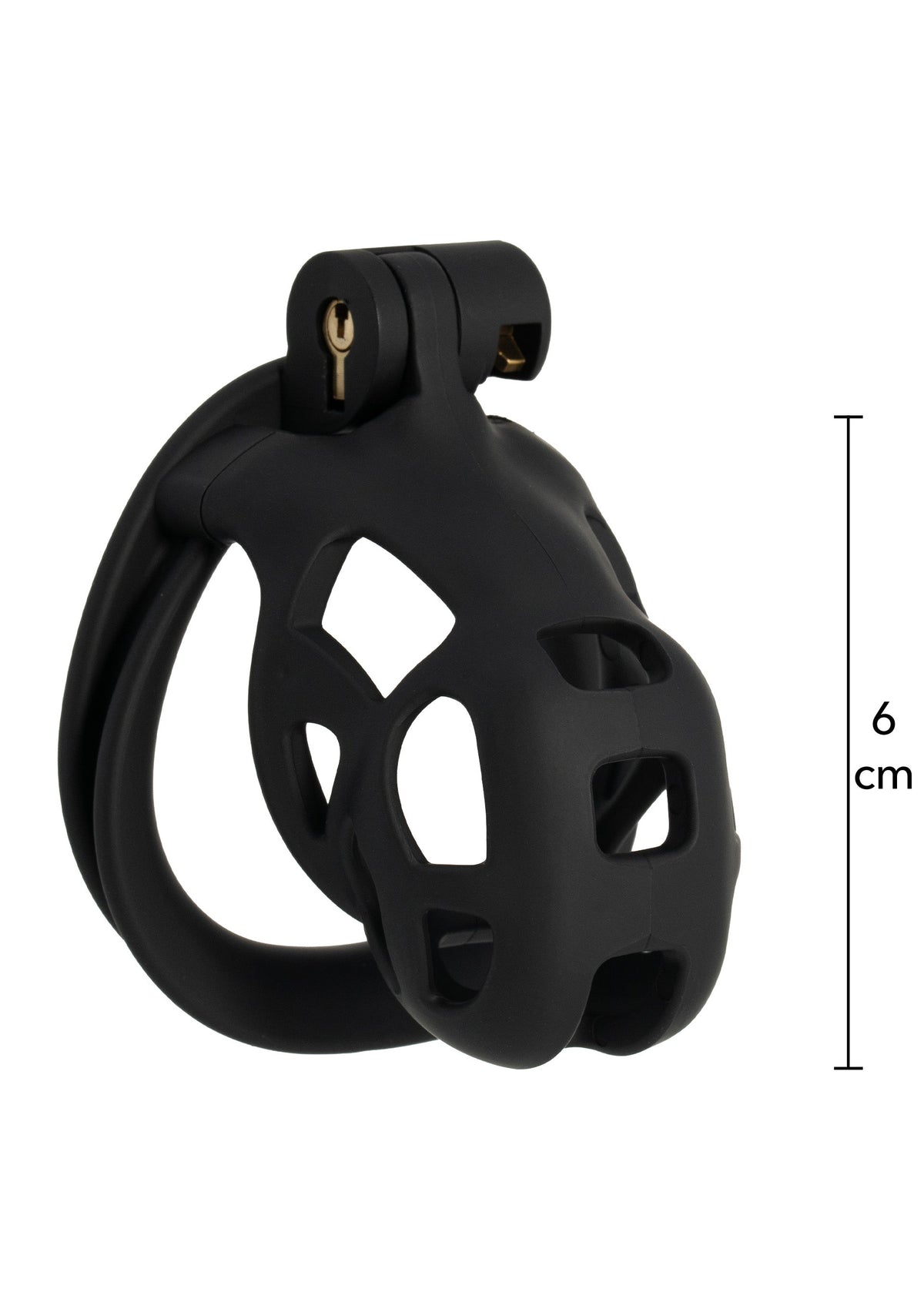 Penis Prison Cock Cage Short BLACK - 3