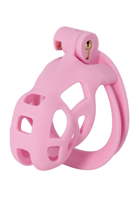 Penis Prison Cock Cage Short - Rosa