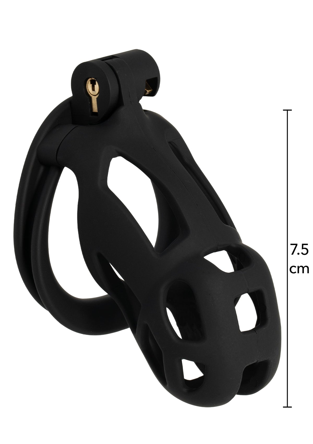 Penis Prison Cock Cage Regular BLACK - 4