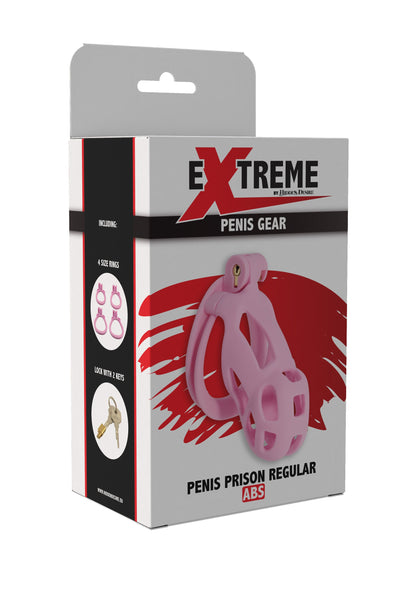 Penis Prison Cock Cage Regular PINK - 1