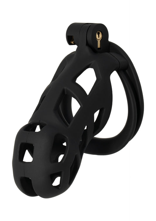 Penis Prison Cock Cage Long - Schwarz