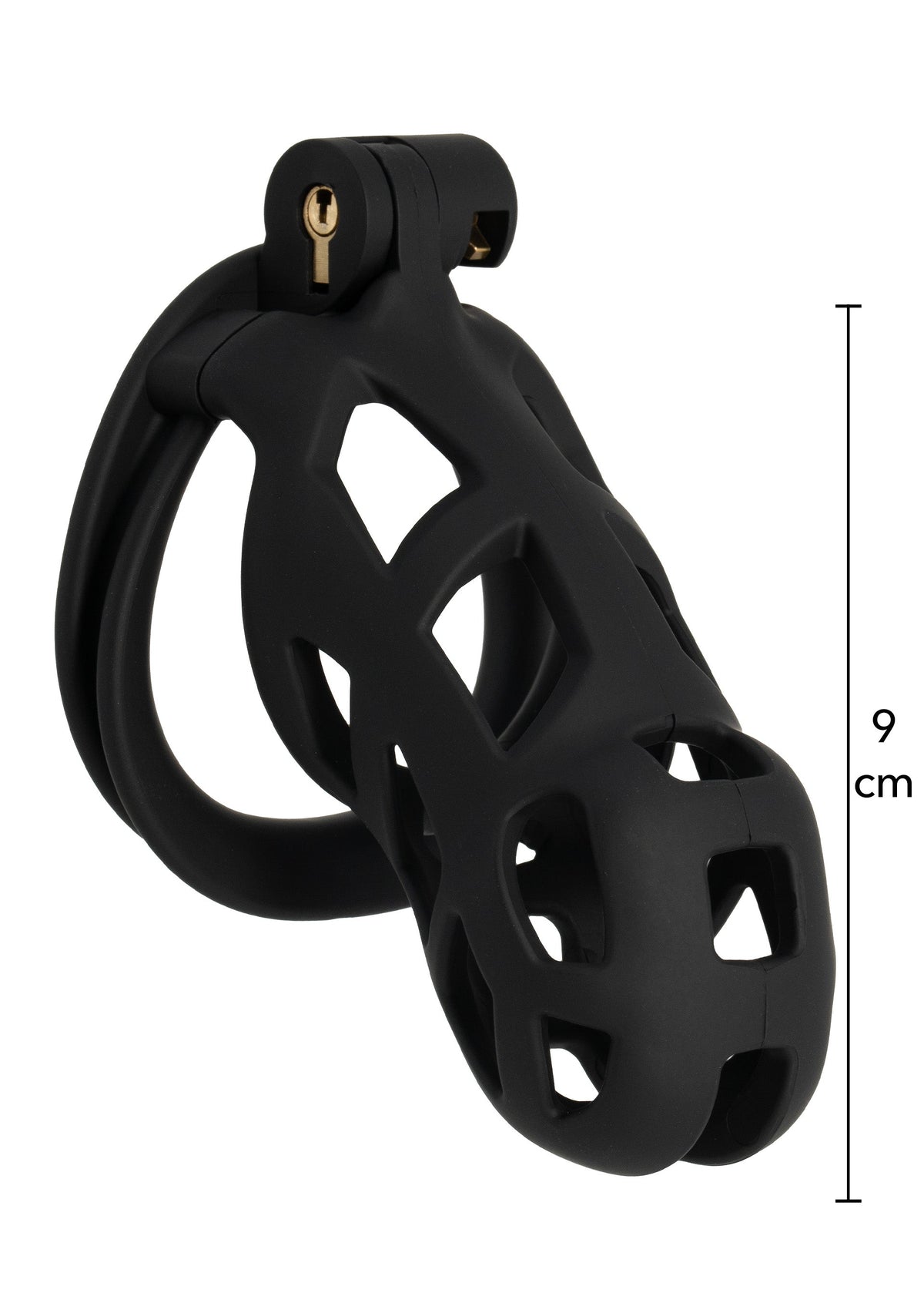 Penis Prison Cock Cage Long BLACK - 3