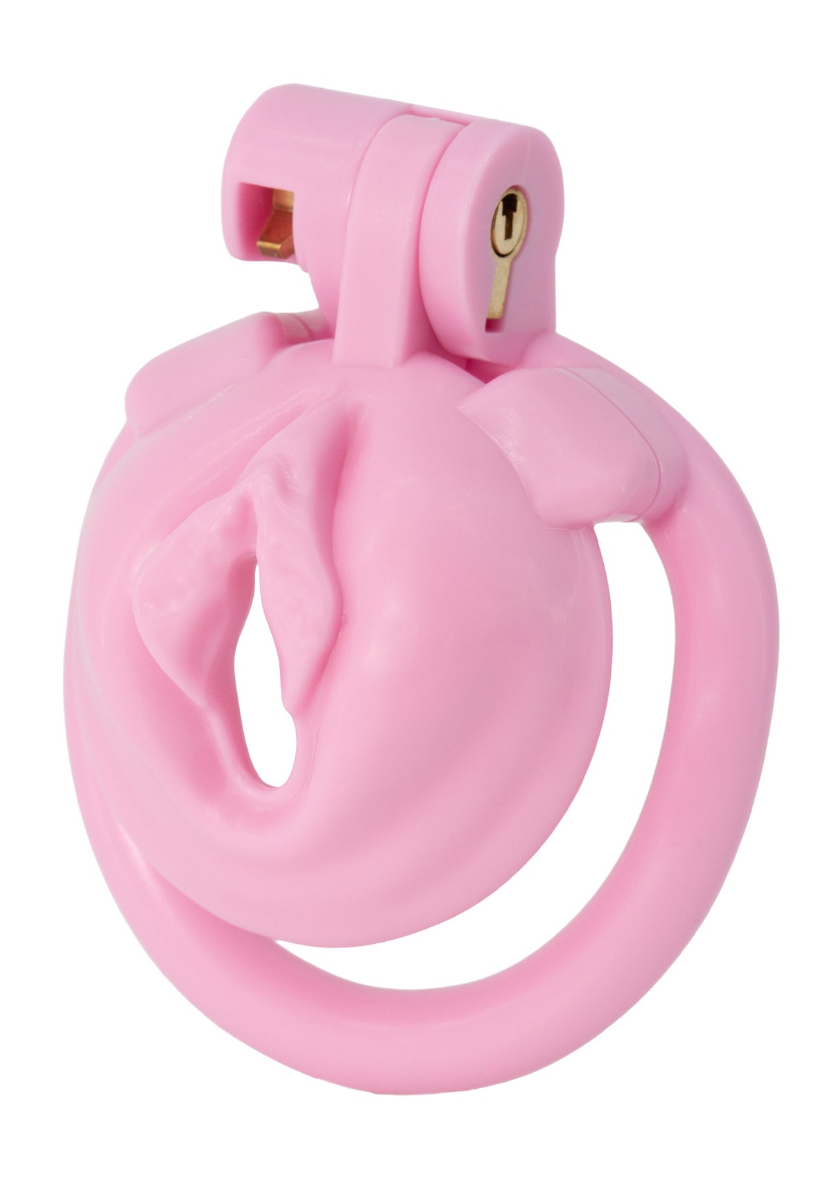 Sissy Trainer Cock Lock X-Short PINK - 0