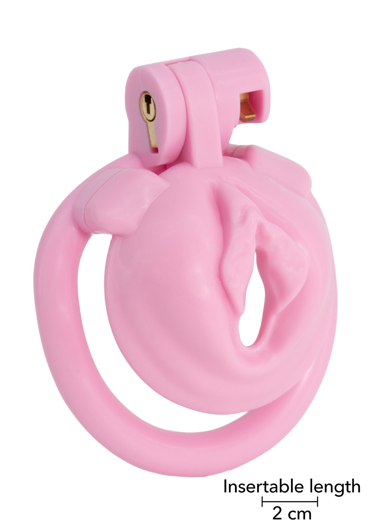 Sissy Trainer Cock Lock X-Short PINK - 4