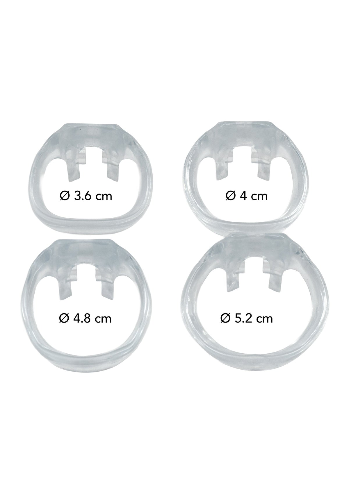 Clear Control Cock Cage Regular CLEAR - 4