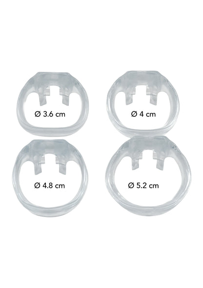 Clear Control Cock Cage Regular CLEAR - 4
