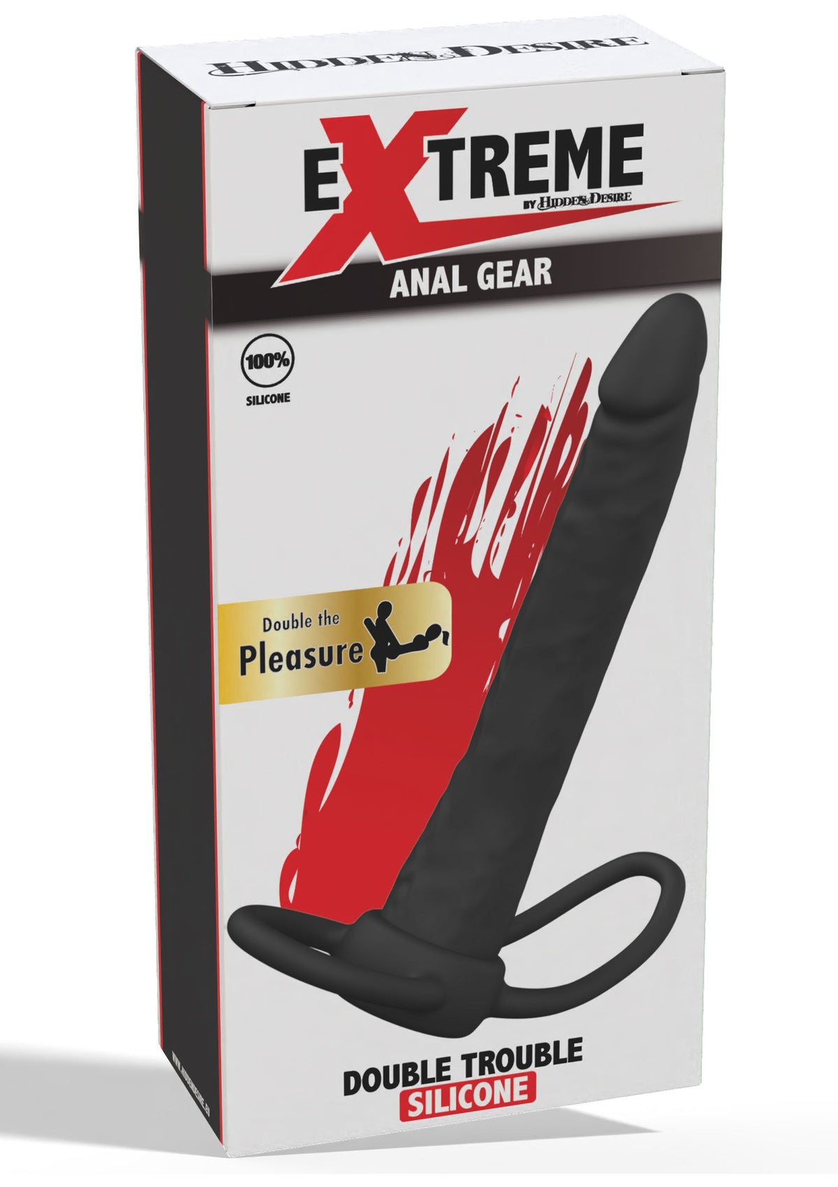Double Trouble Anal Penetrator BLACK - 2