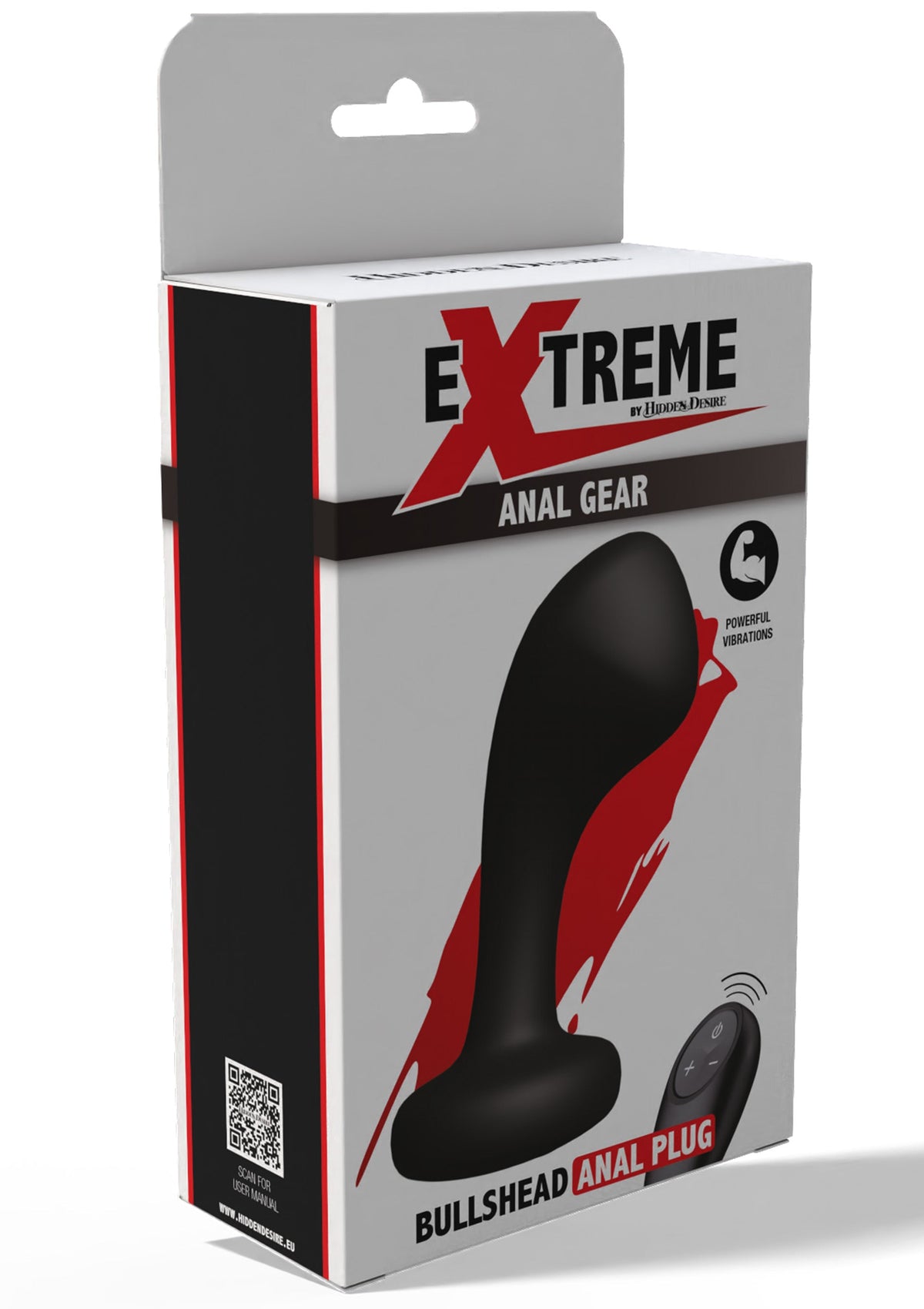 Bullshead Power Anal Plug BLACK - 2