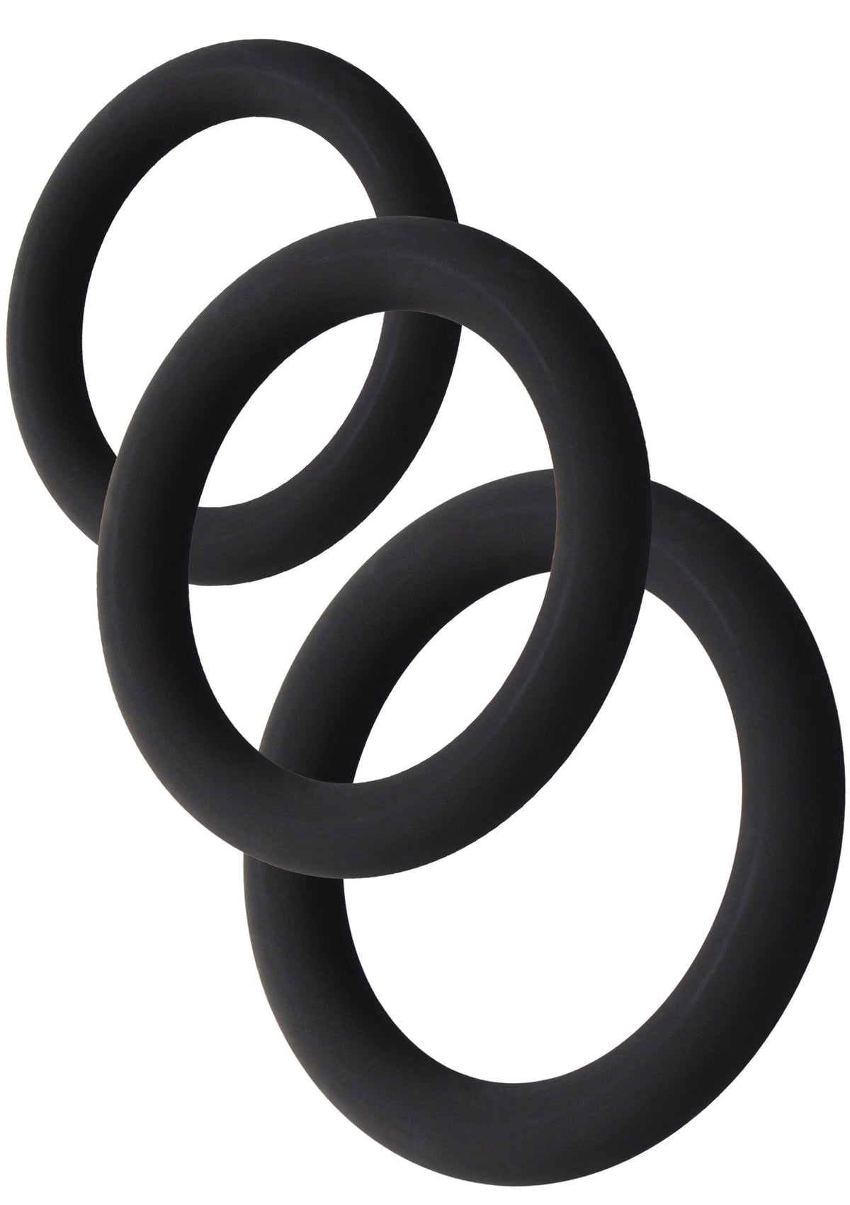 Stamina Starter C-Rings 3 Pcs Set BLACK - 0