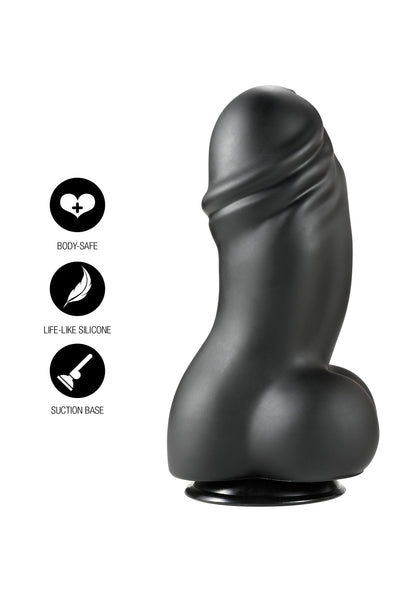 Fat Boys Dildo PVC 22 cm BLACK - 7