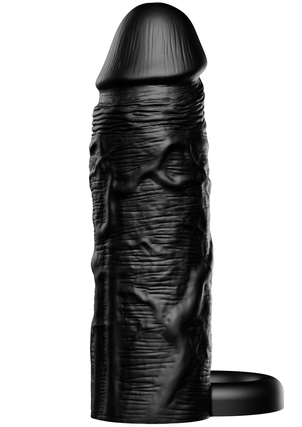 Penis Sleeve Liquid Silicone Ring 15 cm BLACK - 3