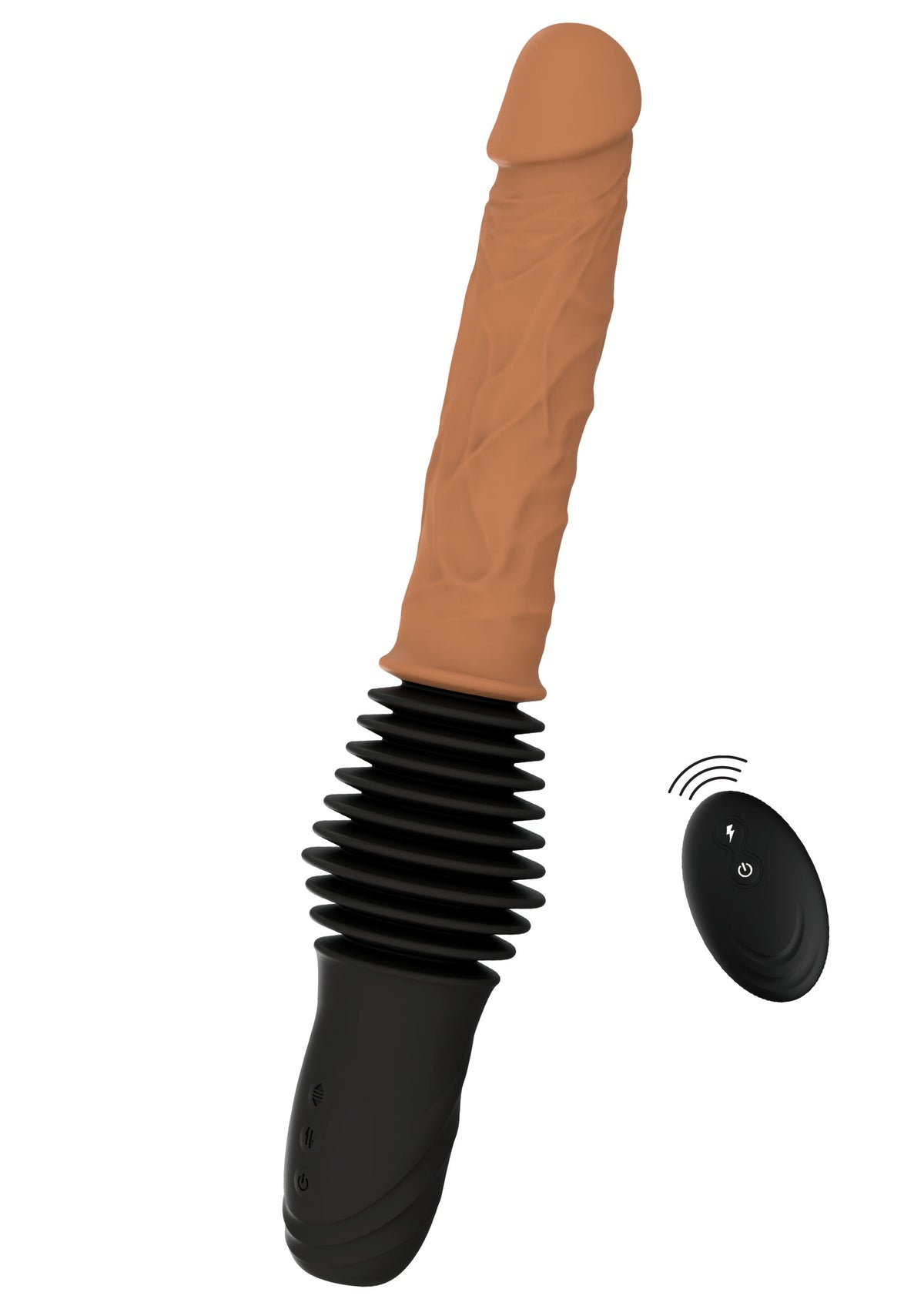 Realistic Double Thrusting Vibrator SKIN - 2