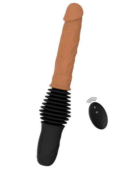 Realistic Double Thrusting Vibrator SKIN - 2