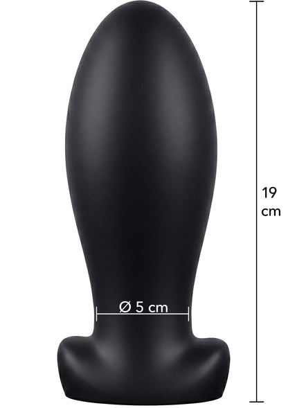 Heavy Anal Stretcher Plug XL BLACK - 4