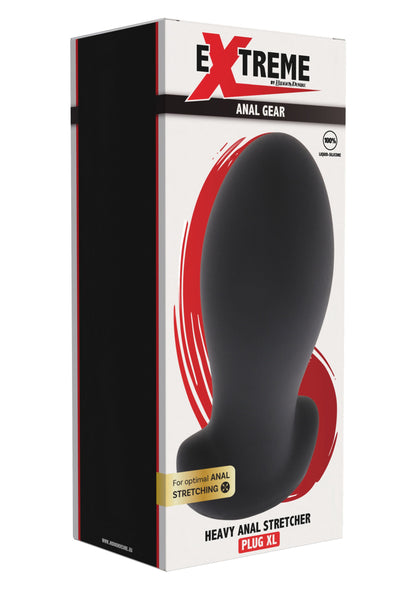 Heavy Anal Stretcher Plug XL BLACK - 1