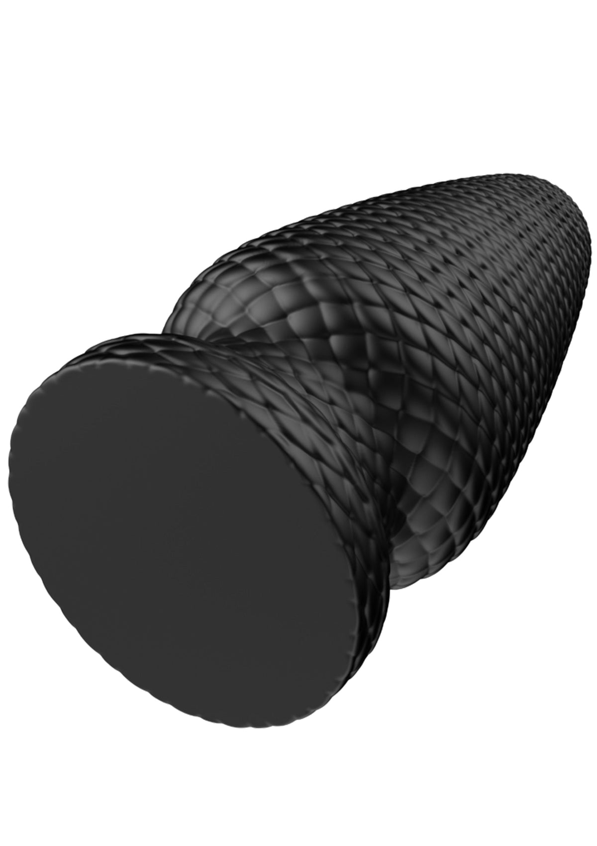Giant Dragon Butt Plug PVC XXL BLACK - 2