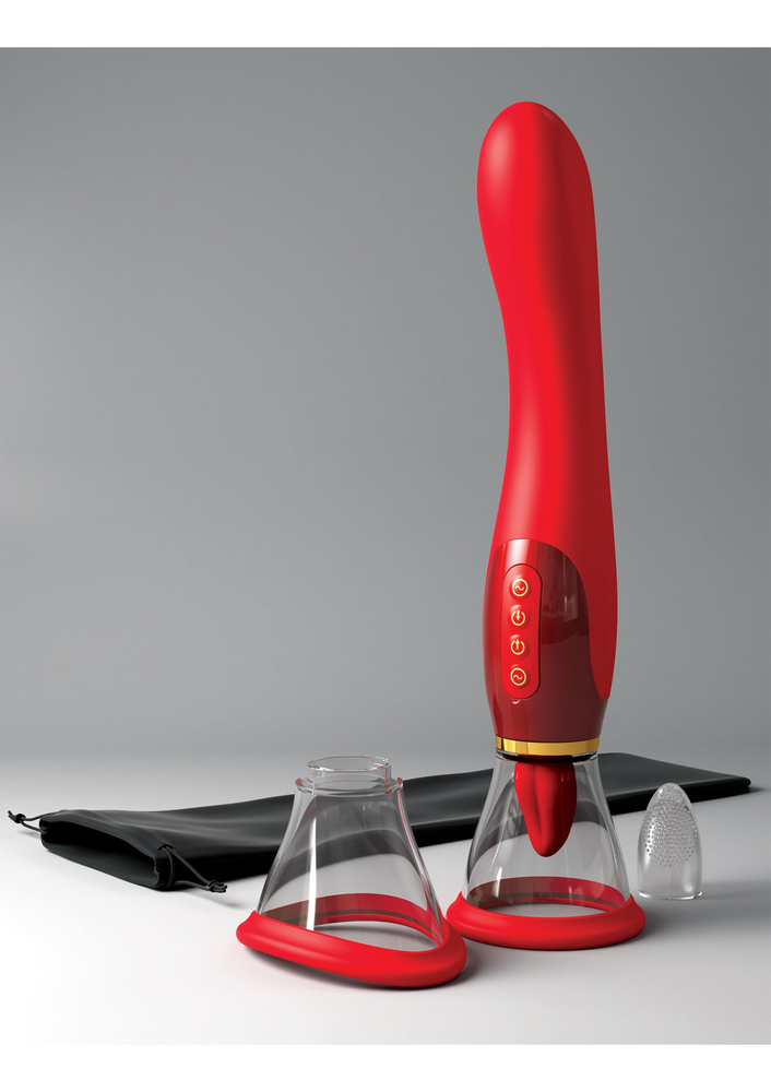 Pipedream Fantasy For Her Her Ultimate Pleasure 24K Gold RED - 8