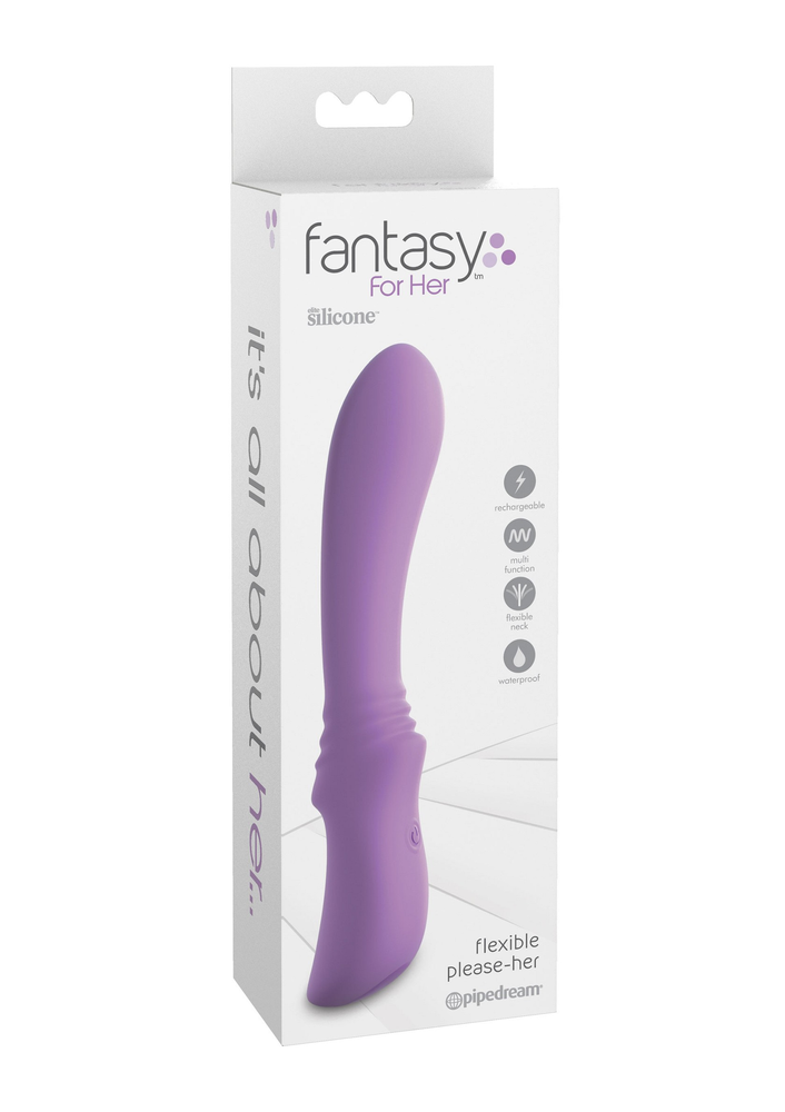 Pipedream Fantasy For Her Flexible Please-Her PURPLE - 1