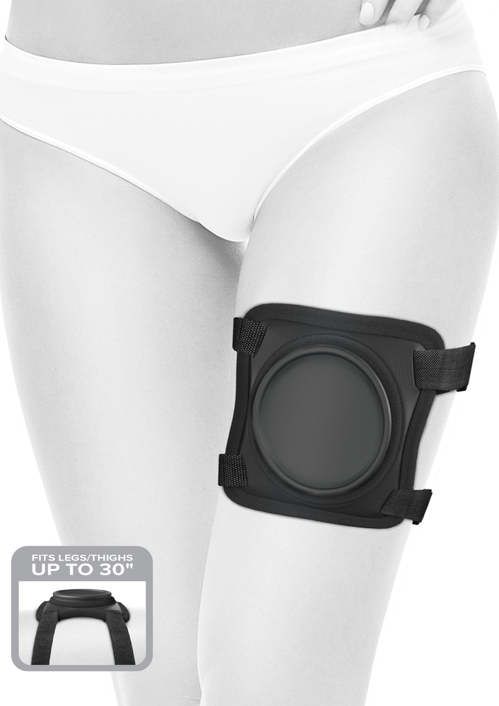 Pipedream Body Dock Lap Strap Harness BLACK - 2