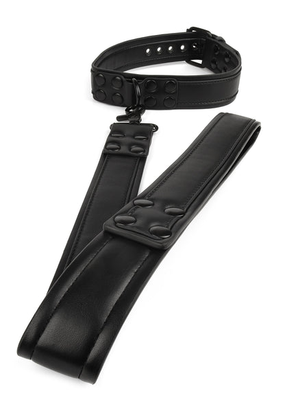Signature Collar & Leash BLACK - 6