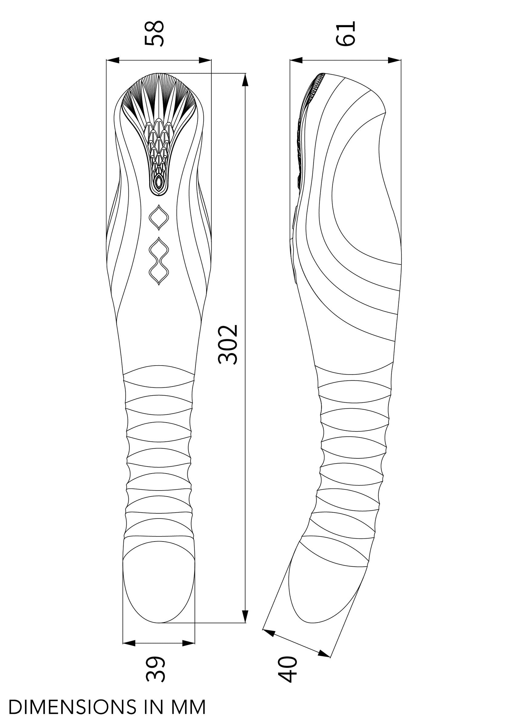 Zalo King Thruster BLACK - 7