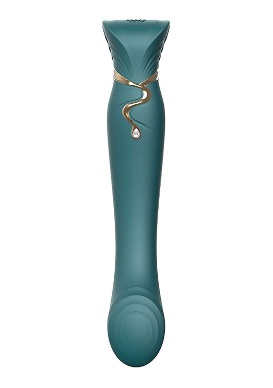 Zalo Queen G-Spot Puls Wave Vibe - Grün