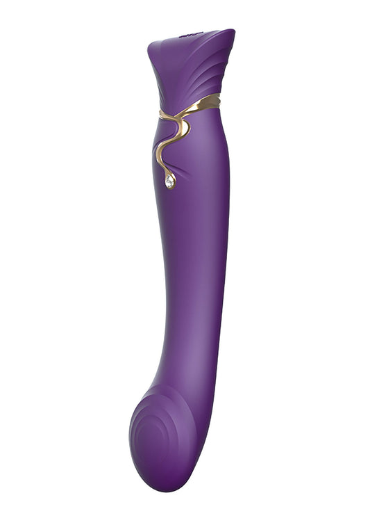 Queen G-Spot Puls Wave Vibrator - Lila