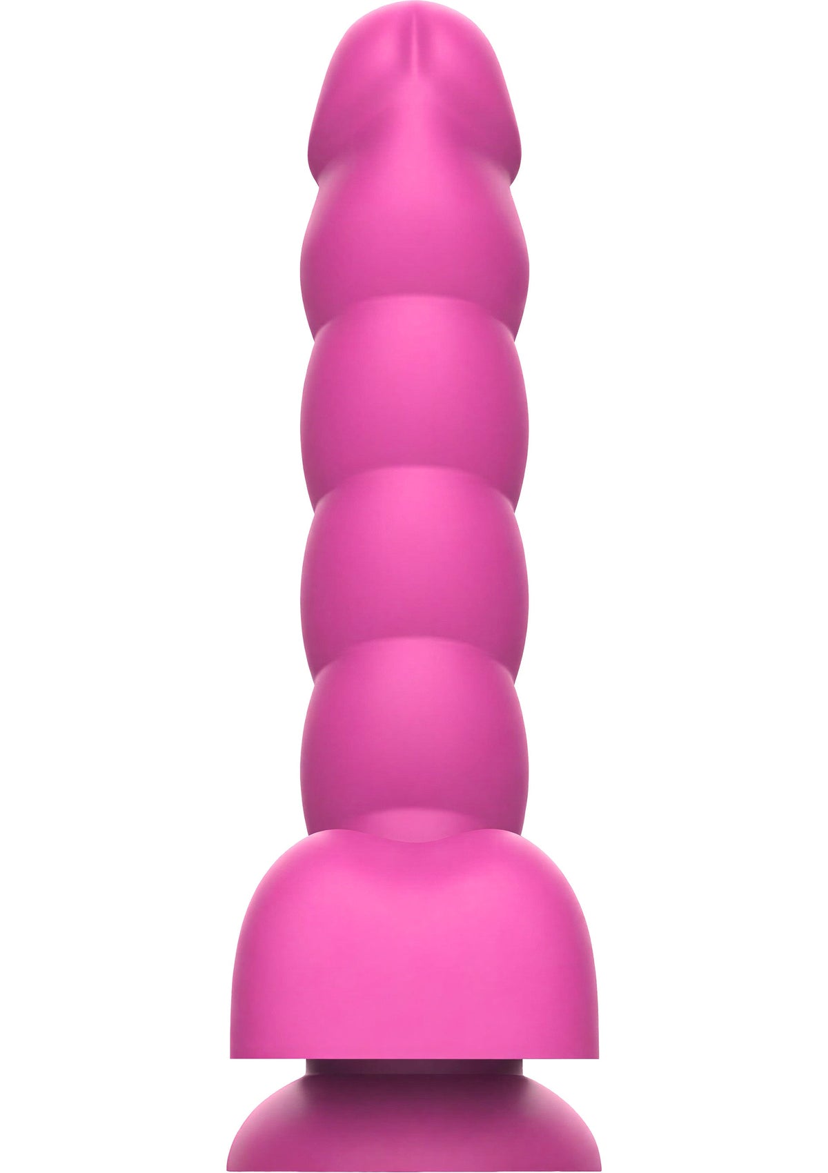 Spiral Tease Dildo Silicone M PINK - 3