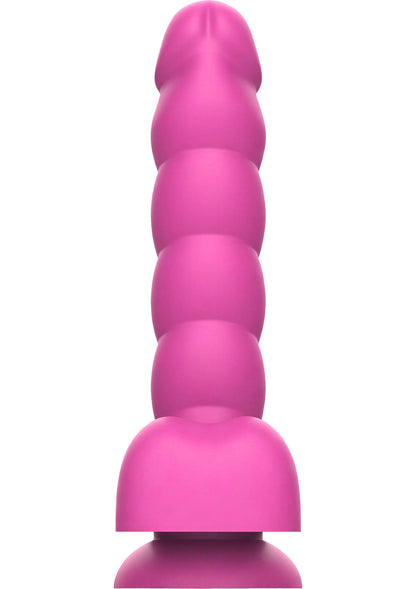 Spiral Tease Dildo Silicone M PINK - 3