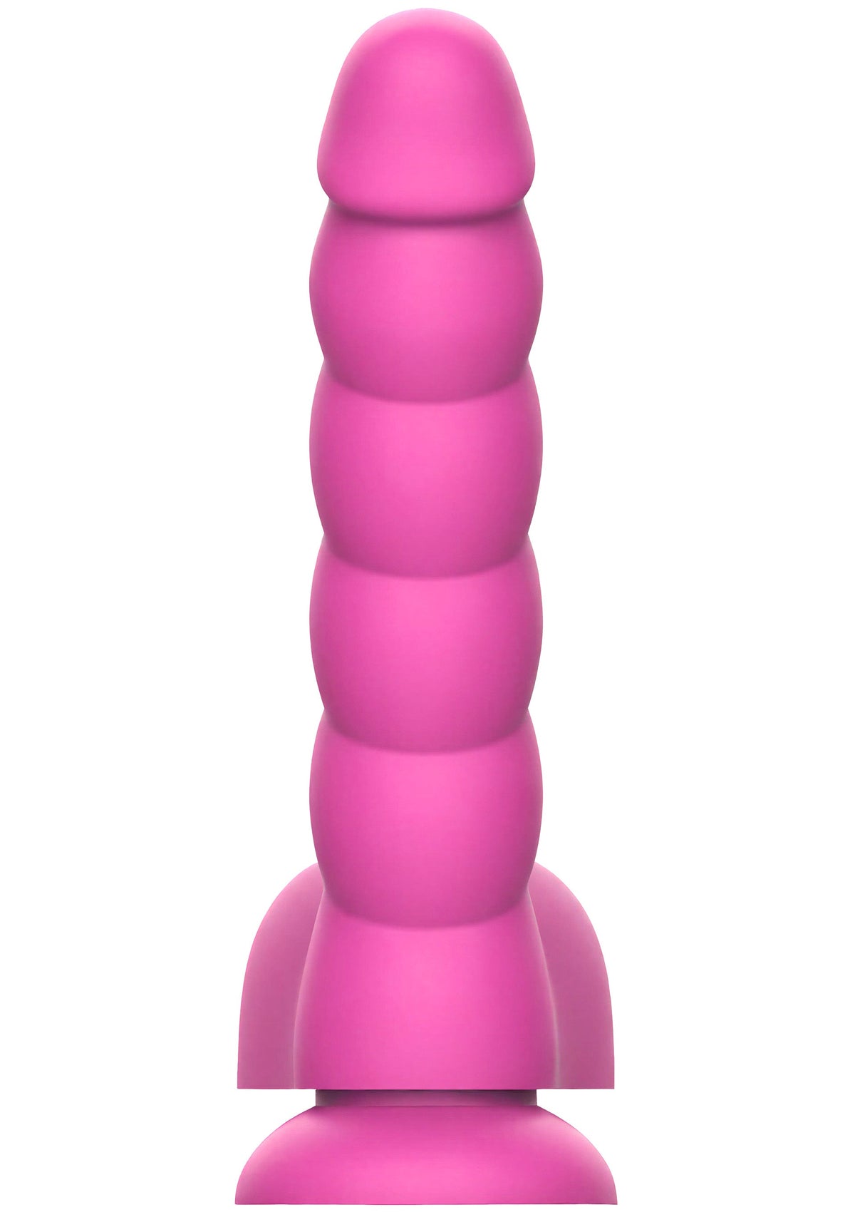 Spiral Tease Dildo Silicone M PINK - 5