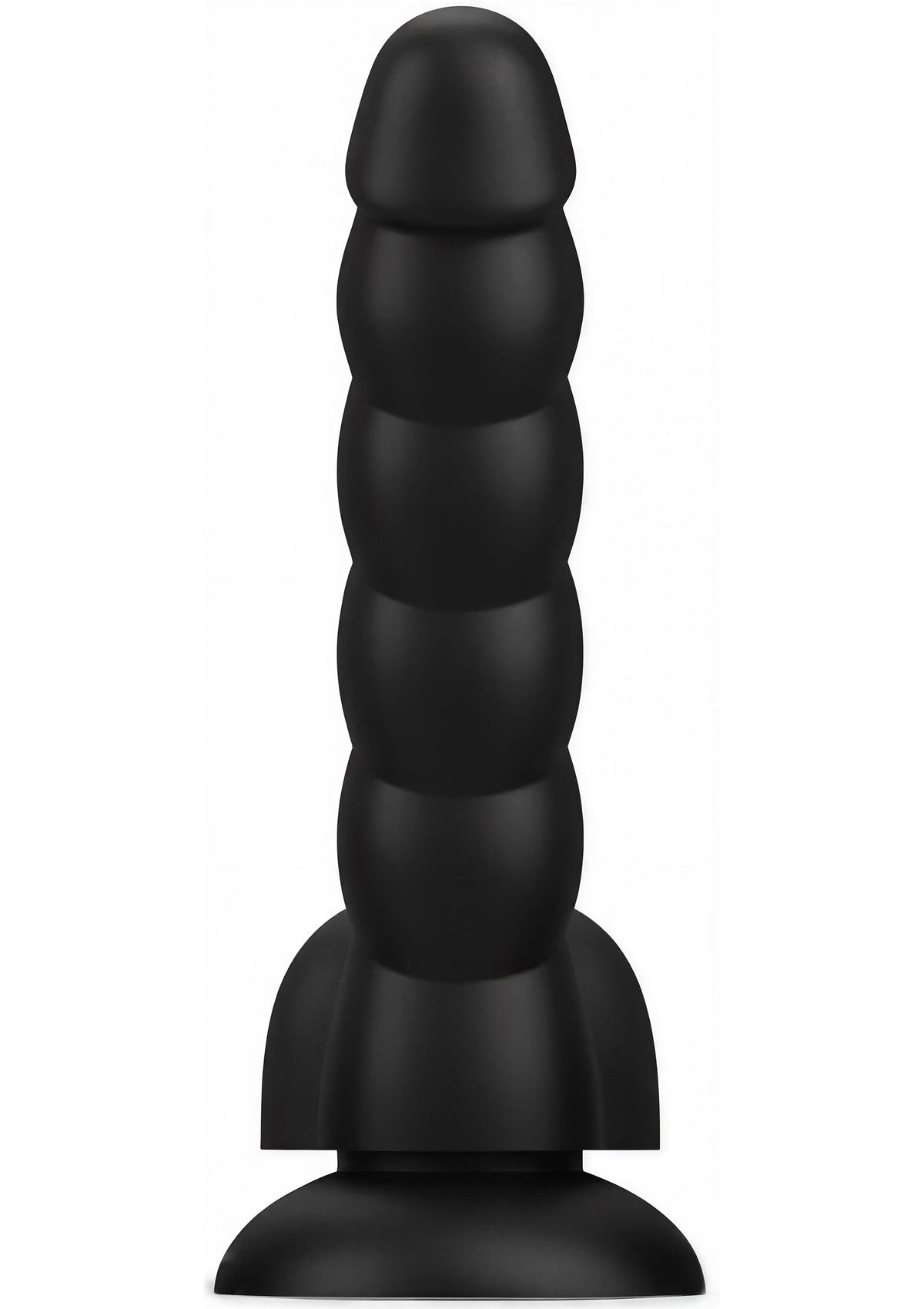 Spiral Tease Dildo Silicone XL BLACK - 3