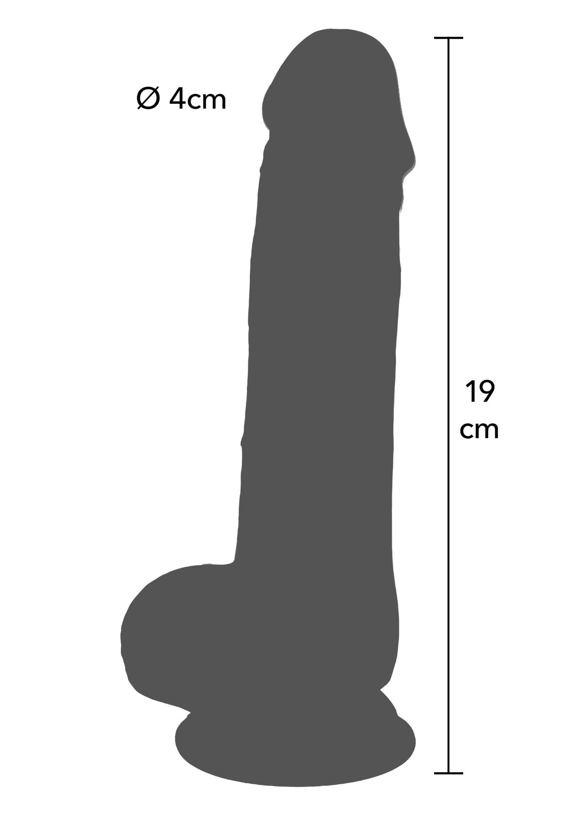 Sliding Skin Dildo Silicone M SKIN - 2