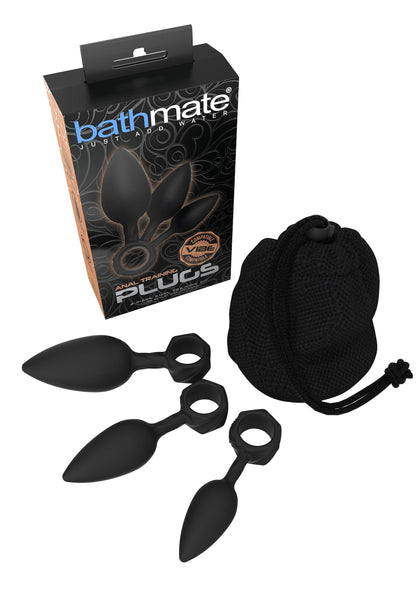 Anal Training Plugs BLACK - 3