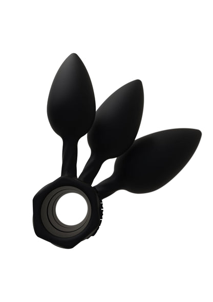 Anal Training Plugs BLACK - 4