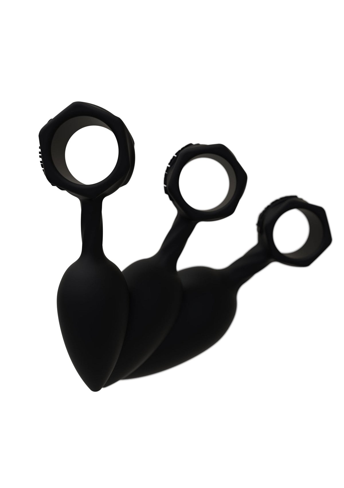 Anal Training Plugs BLACK - 5