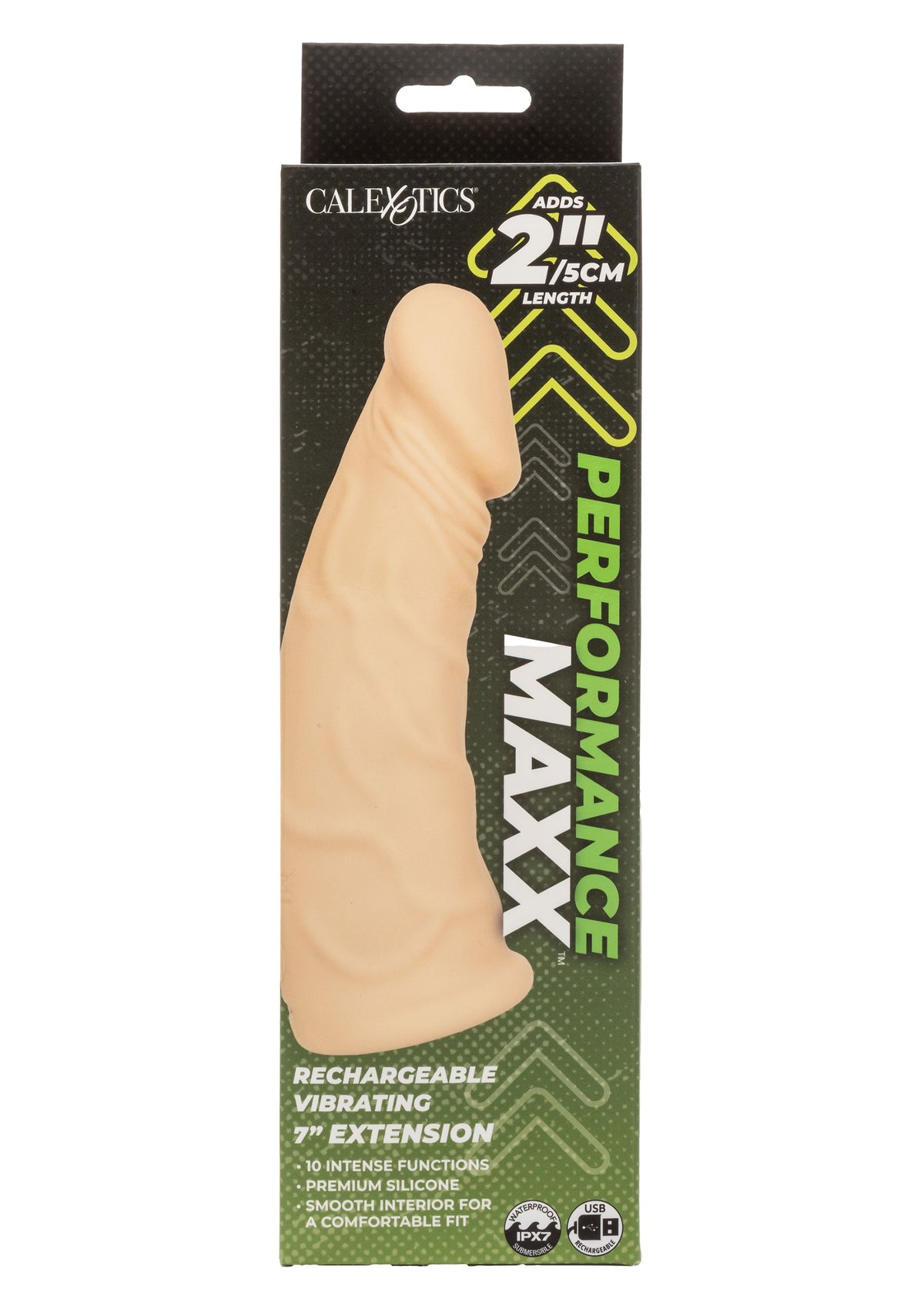 Vibrating Extension 7 Inch 17.25cm SKIN - 1