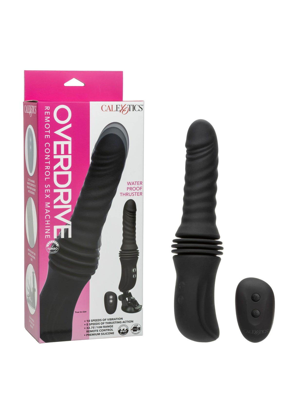 Overdrive Seks Machine Thruster BLACK - 9