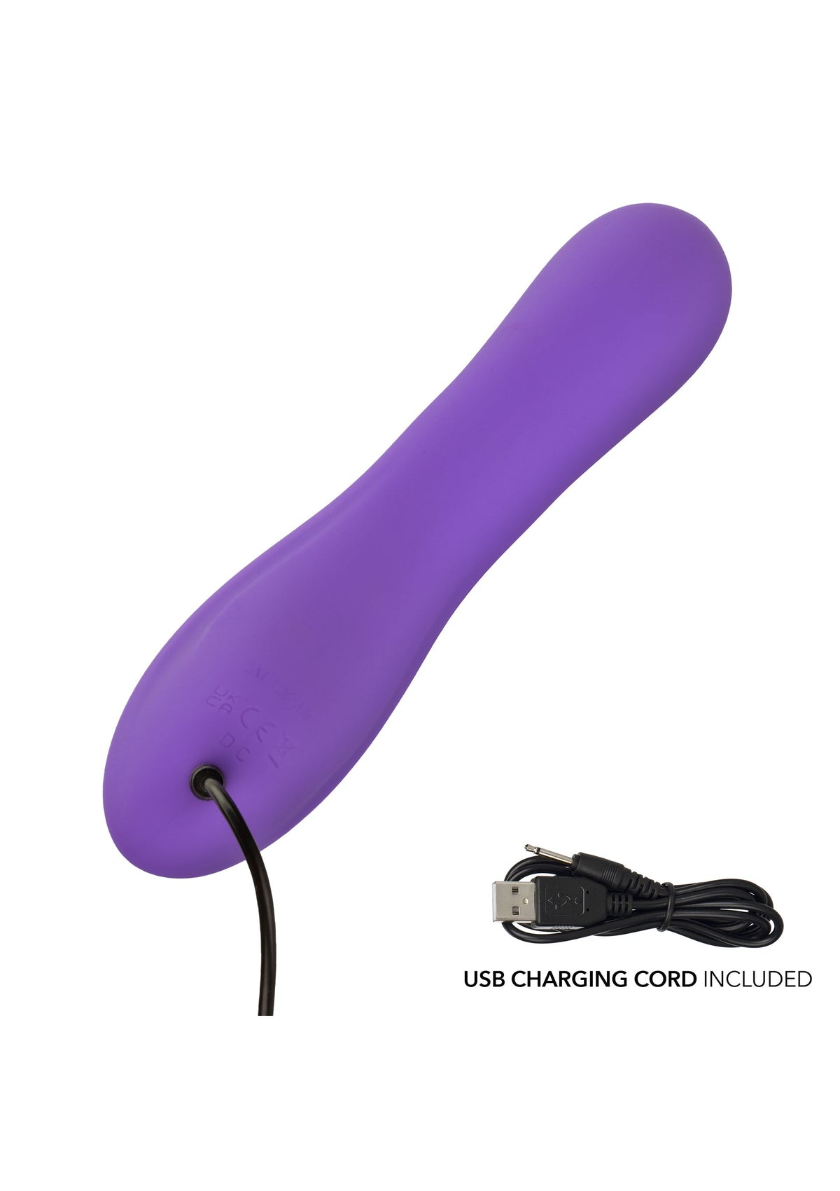 Bend & Hold Double Rumbler Vibrator PURPLE - 4