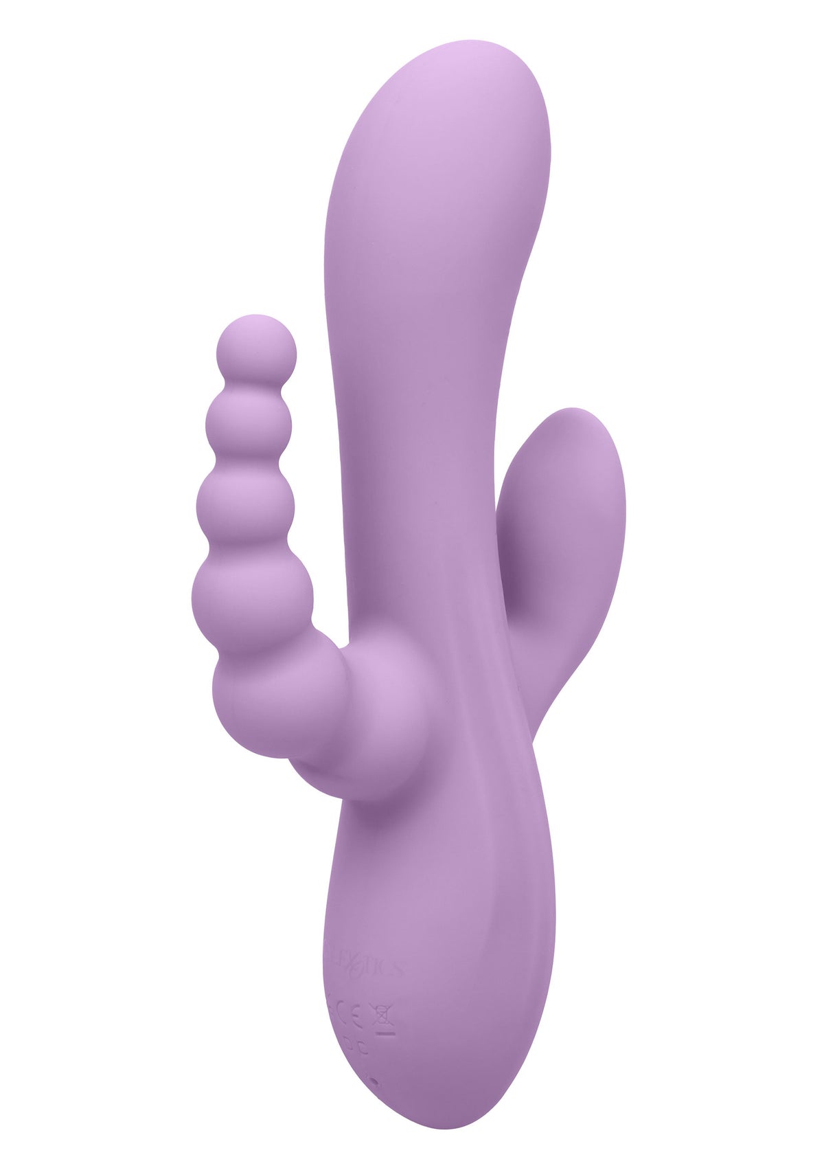 Bend & Hold Triple Rumbler Vibrator PURPLE - 3