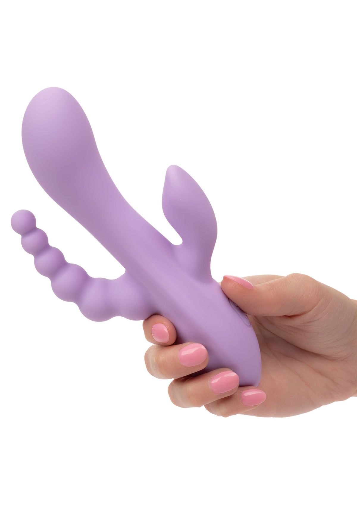 Bend & Hold Triple Rumbler Vibrator PURPLE - 6