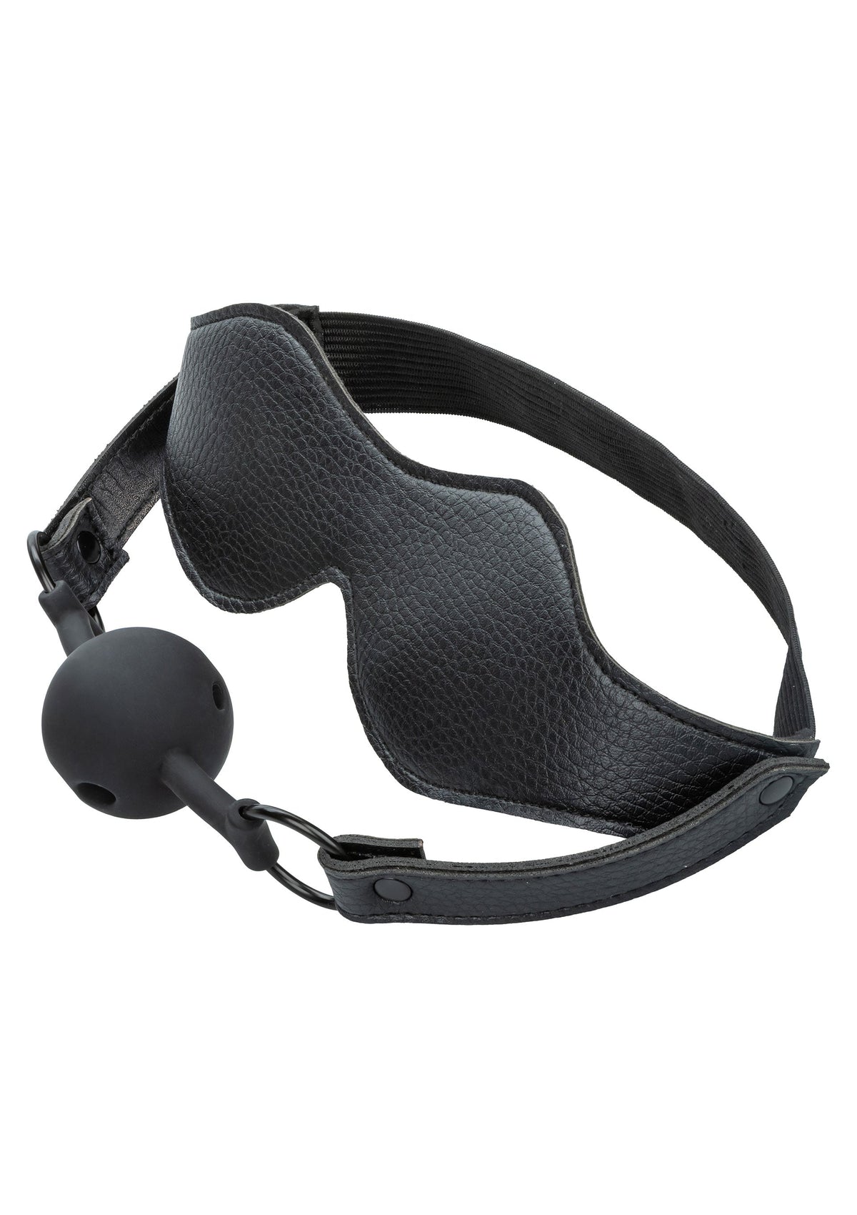 Eye Mask & Breathable Ball Gag BLACK - 2