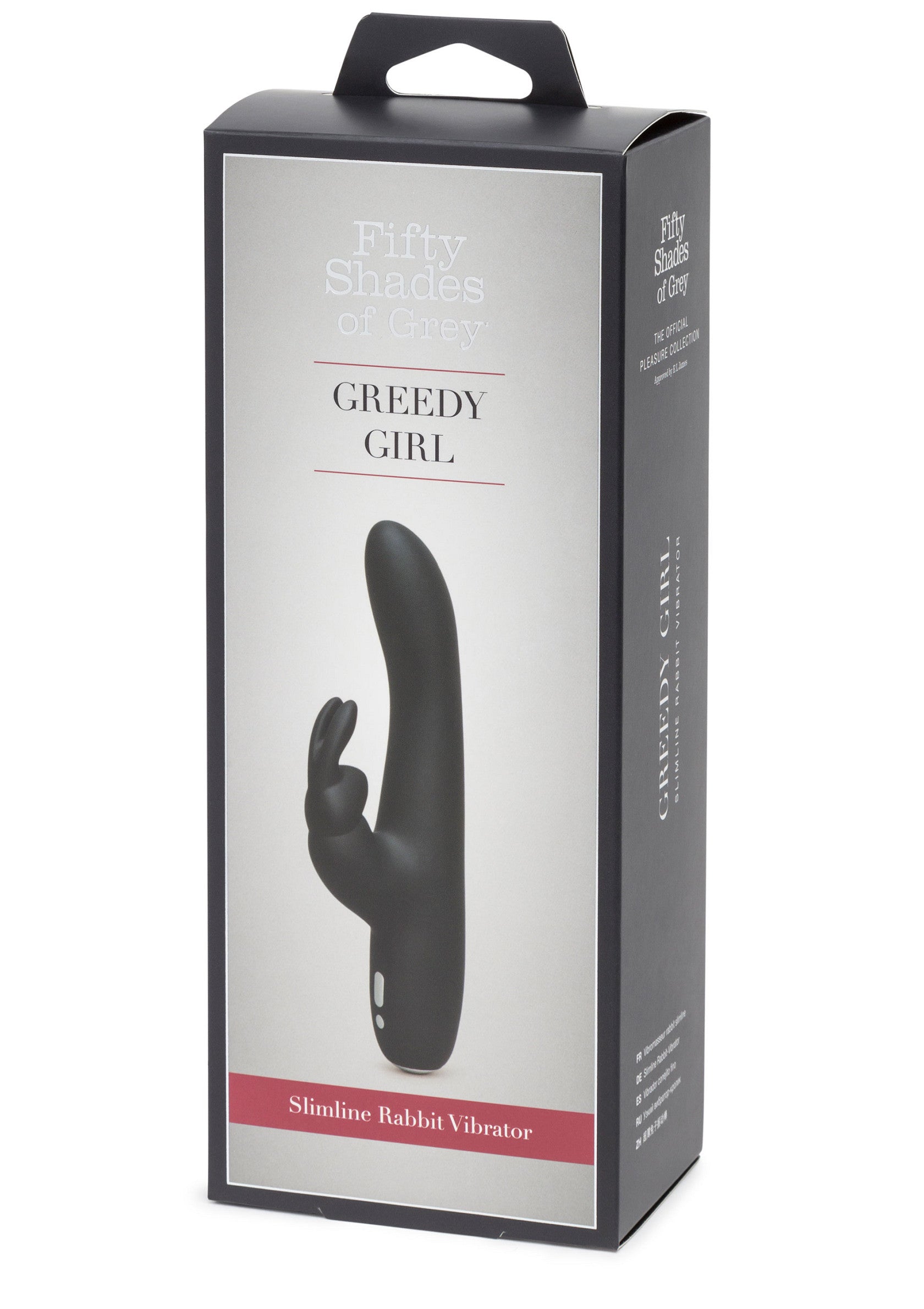 Slimline Rabbit Vibrator BLACK - 0