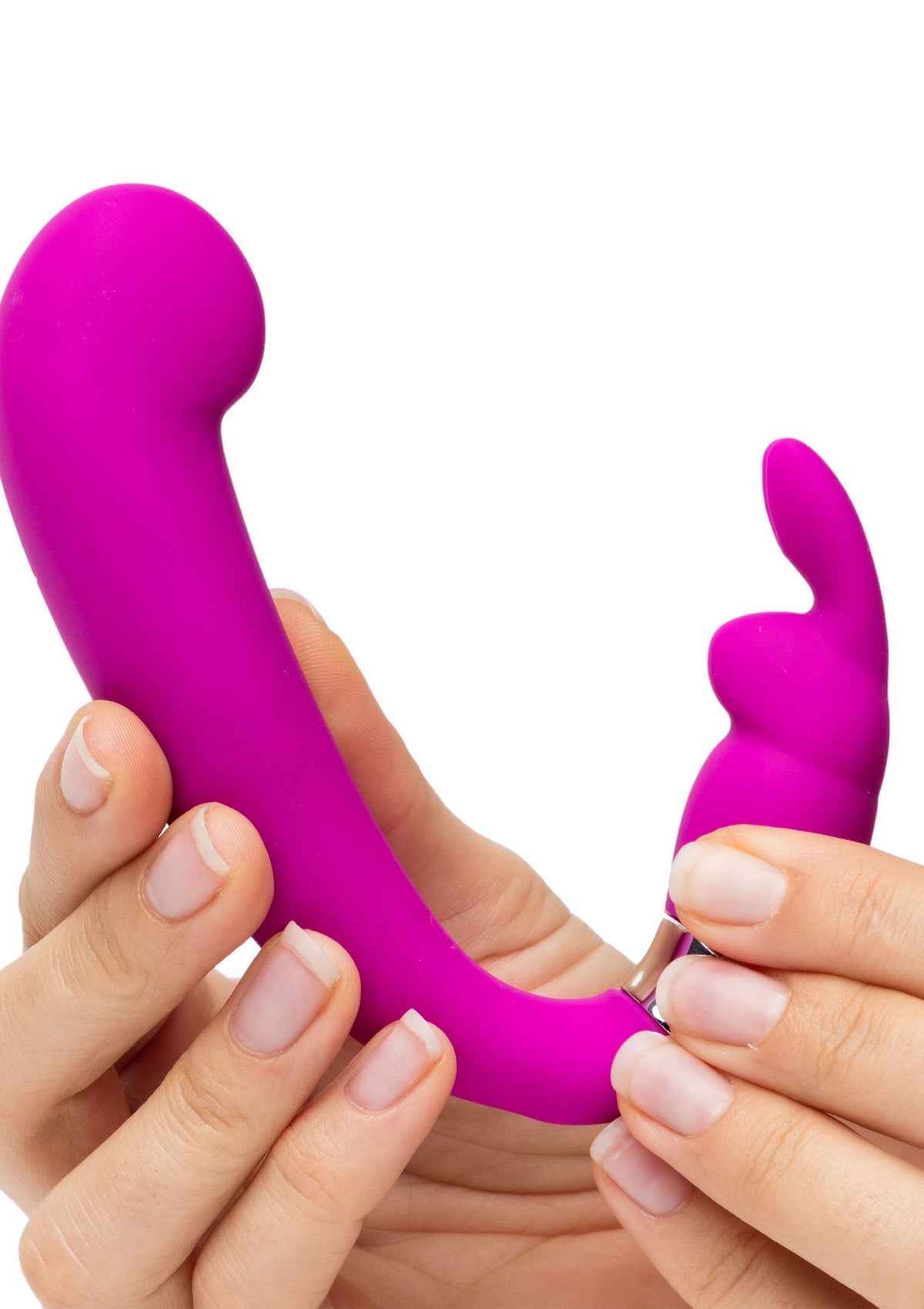G-Spot Clitoral Curve Vibrator PURPLE - 3